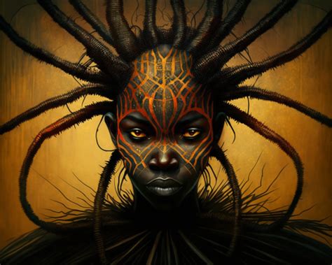 Anansi and the magical scepter: The spider's triumph over adversity